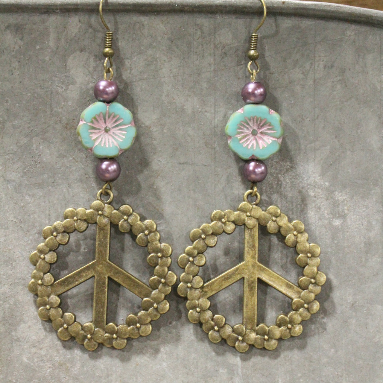 Flower Child Dangle Earrings