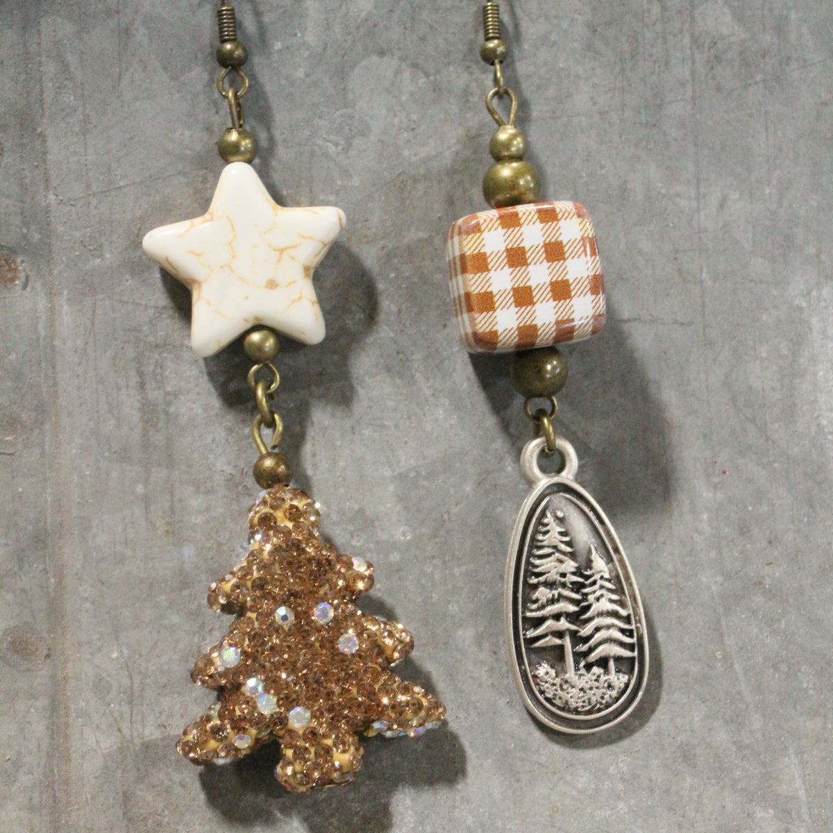 Peace & Calm Forest Retreat Dangle Earrings