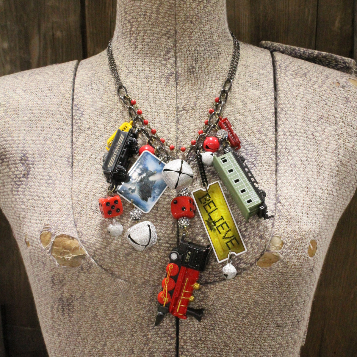 The Polar Express Charm'd Necklace