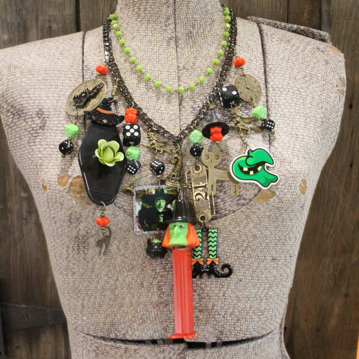 Just A Bit Wicked Charm'd Necklace
