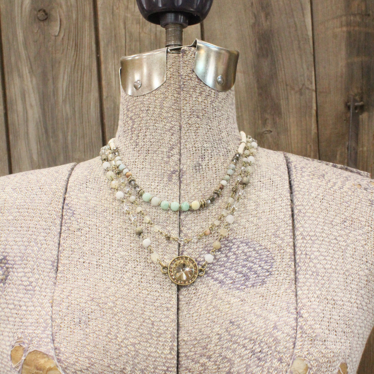 Best In Show Natural Tones Layered Necklace