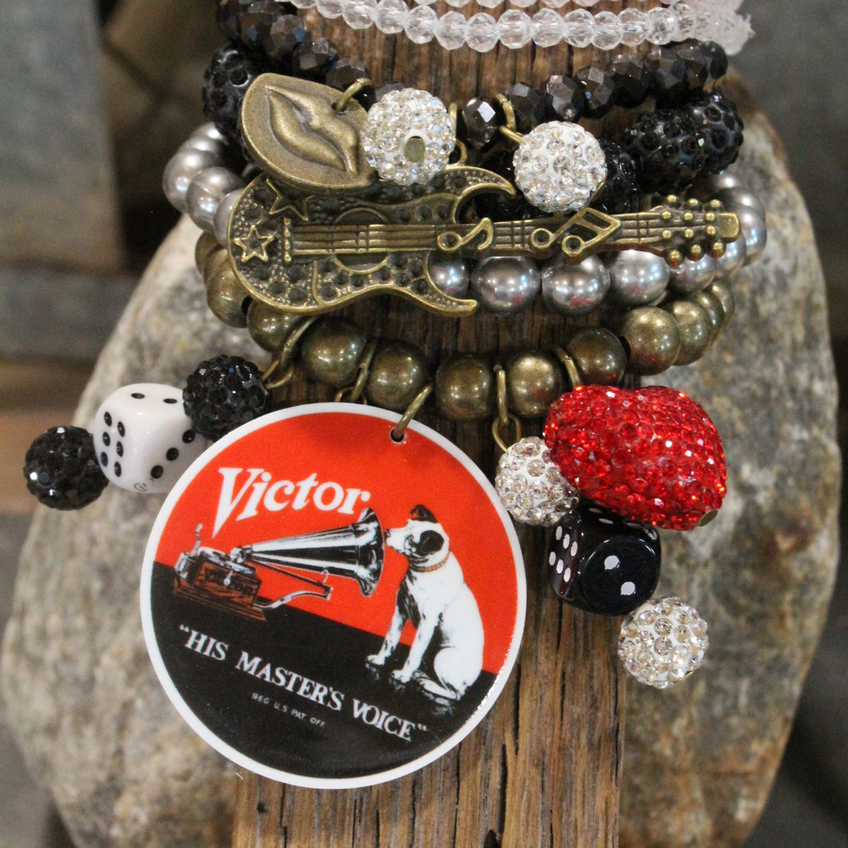 Elvis A Chart Topper Bracelet Set