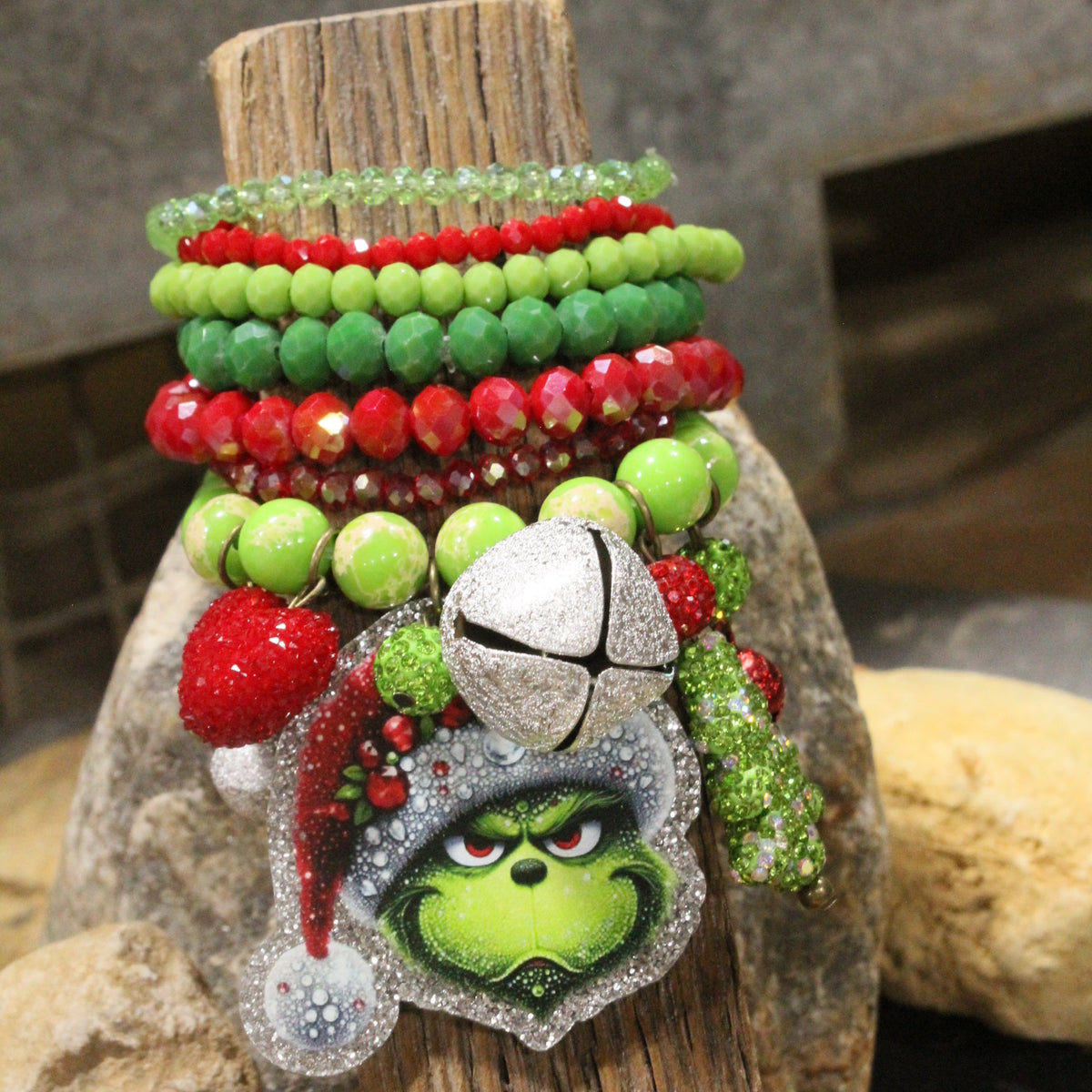 Just Grinchy Charm'd Bracelet Set