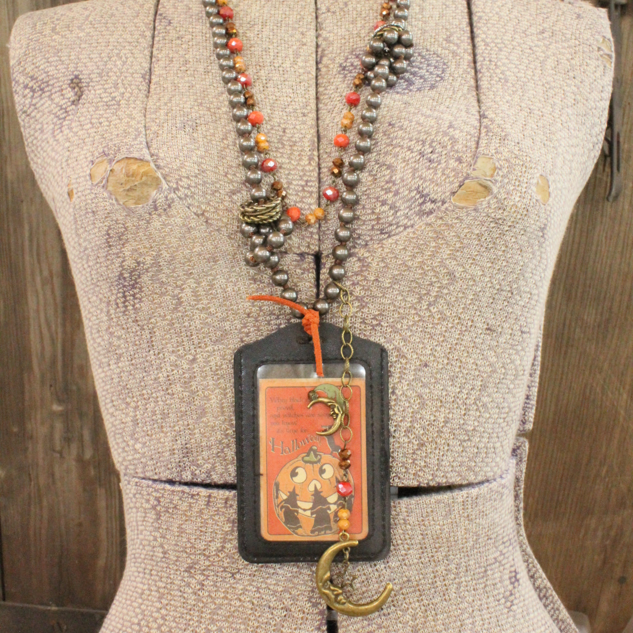 Black Cat & Witches Charm'd Layered Necklace