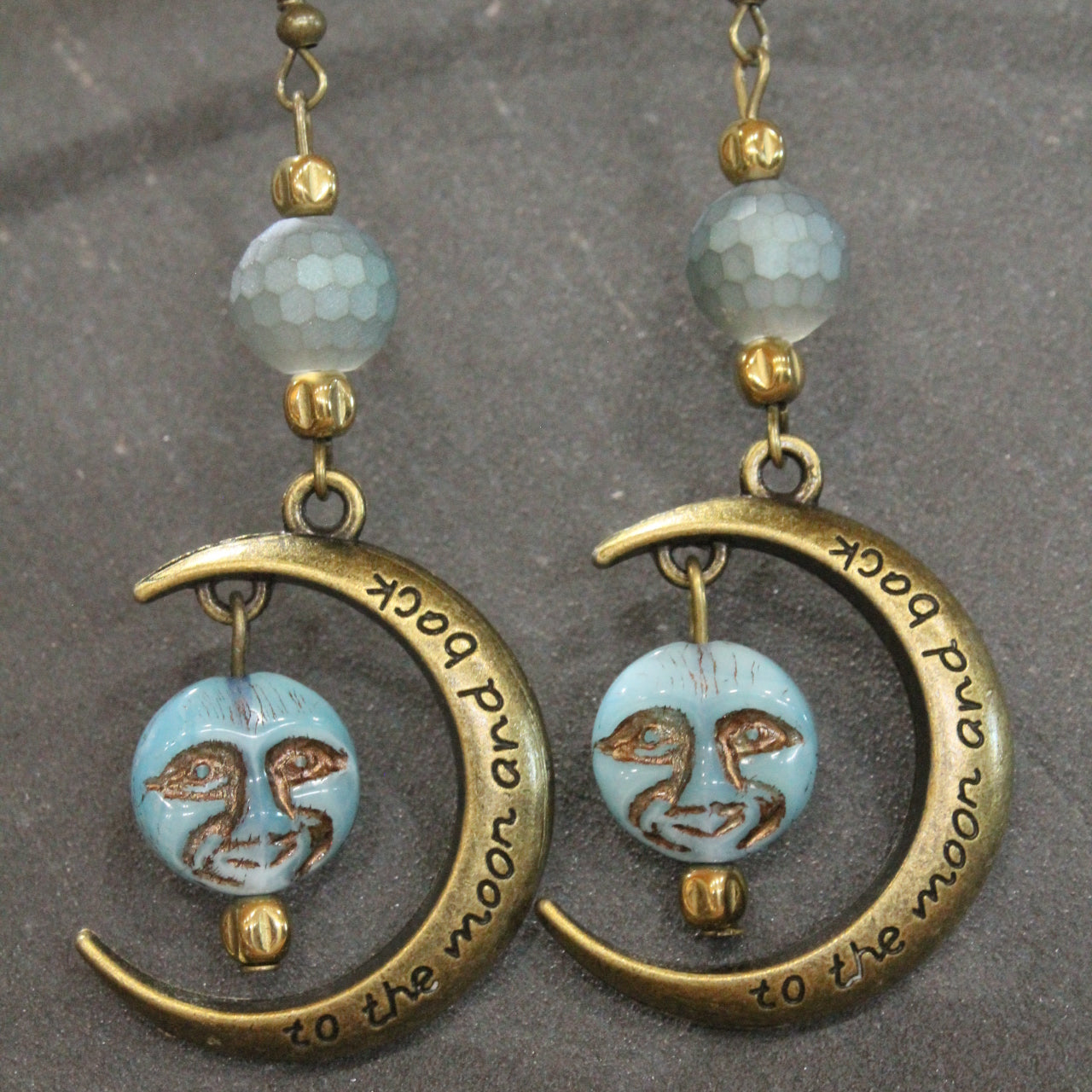 To The Moon & Back Dangle Earrings