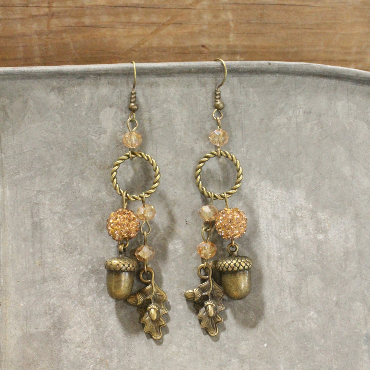 Getting Nutty Dangle Earrings