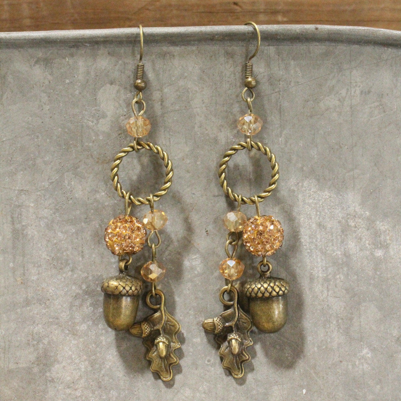 All About The Nutty Acorns Dangle Drop Earrings