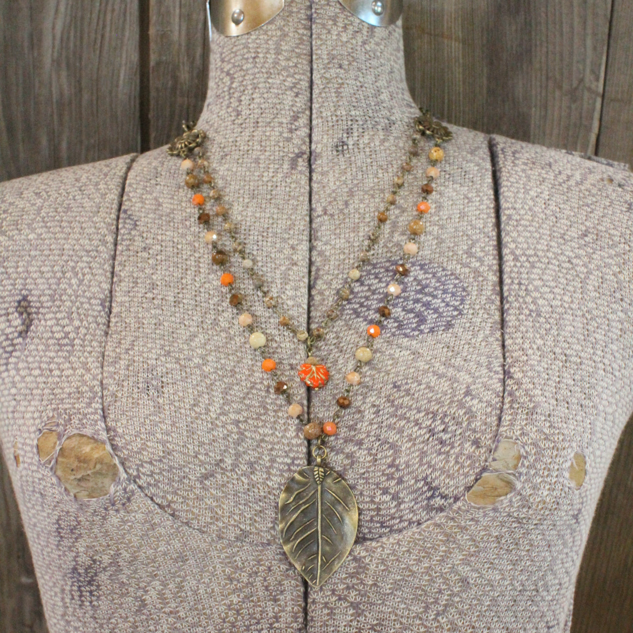 Ready For Fall Layered Necklace