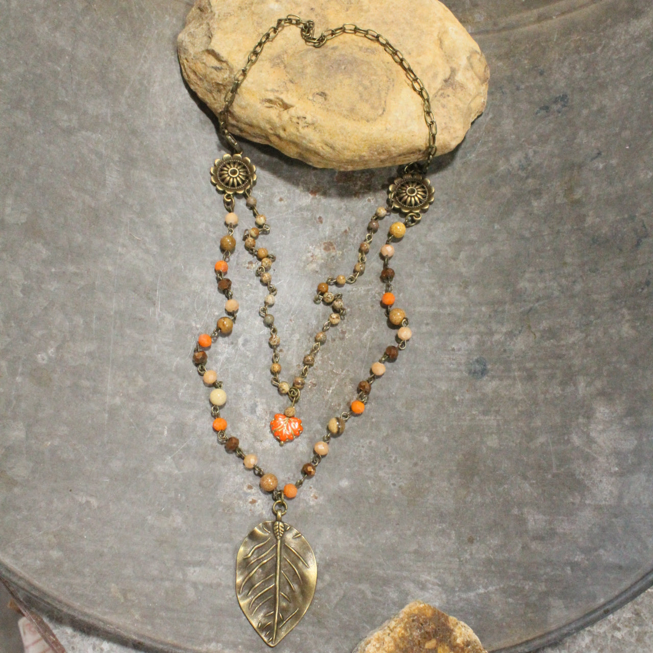 Ready For Fall Layered Necklace