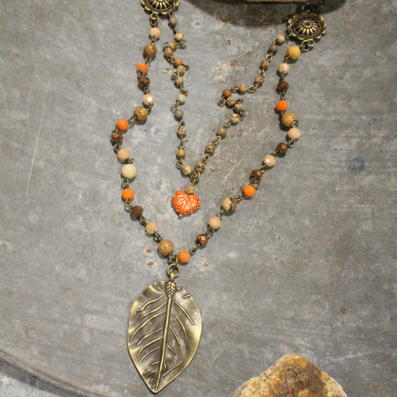 Ready For Fall Layered Necklace