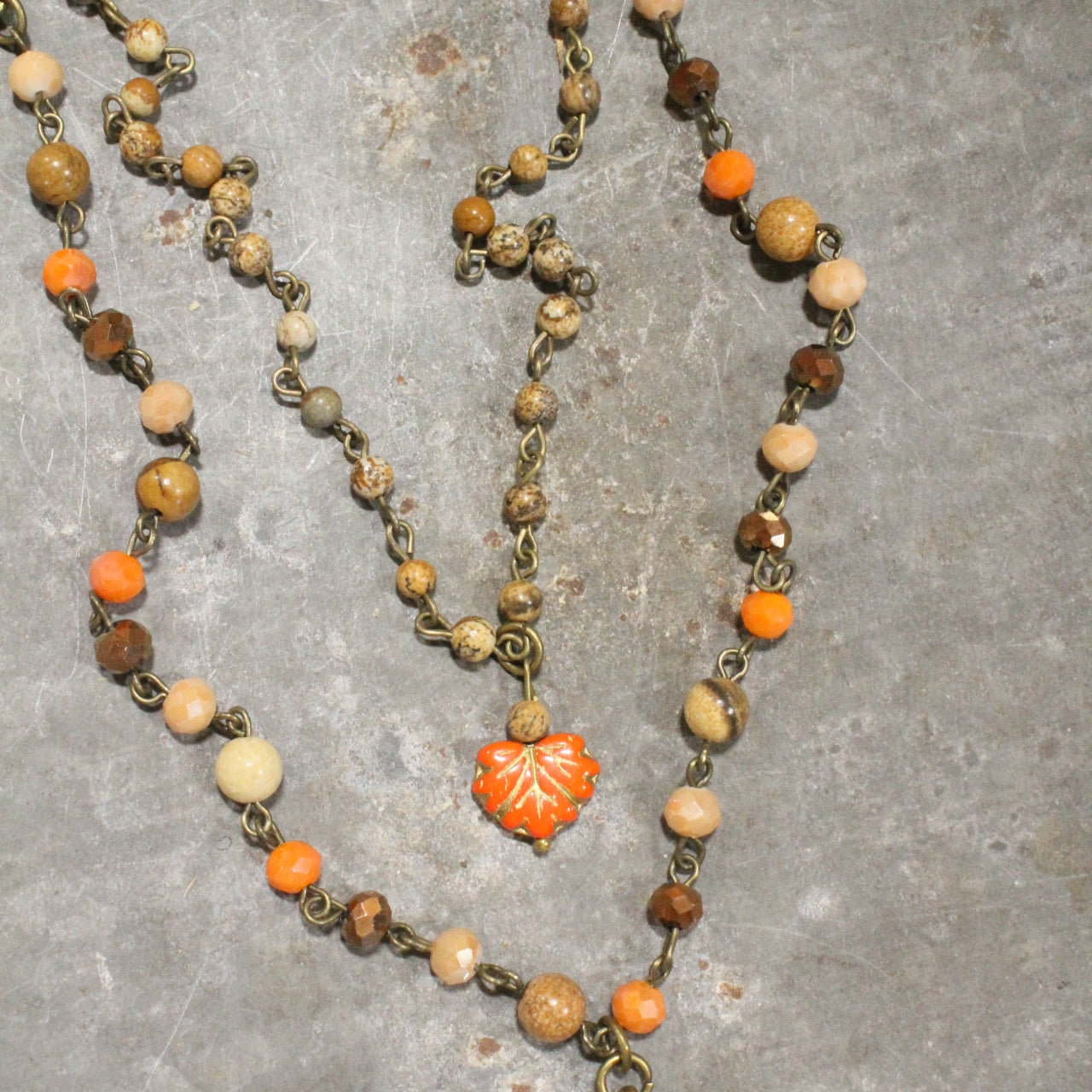 Ready For Fall Layered Necklace