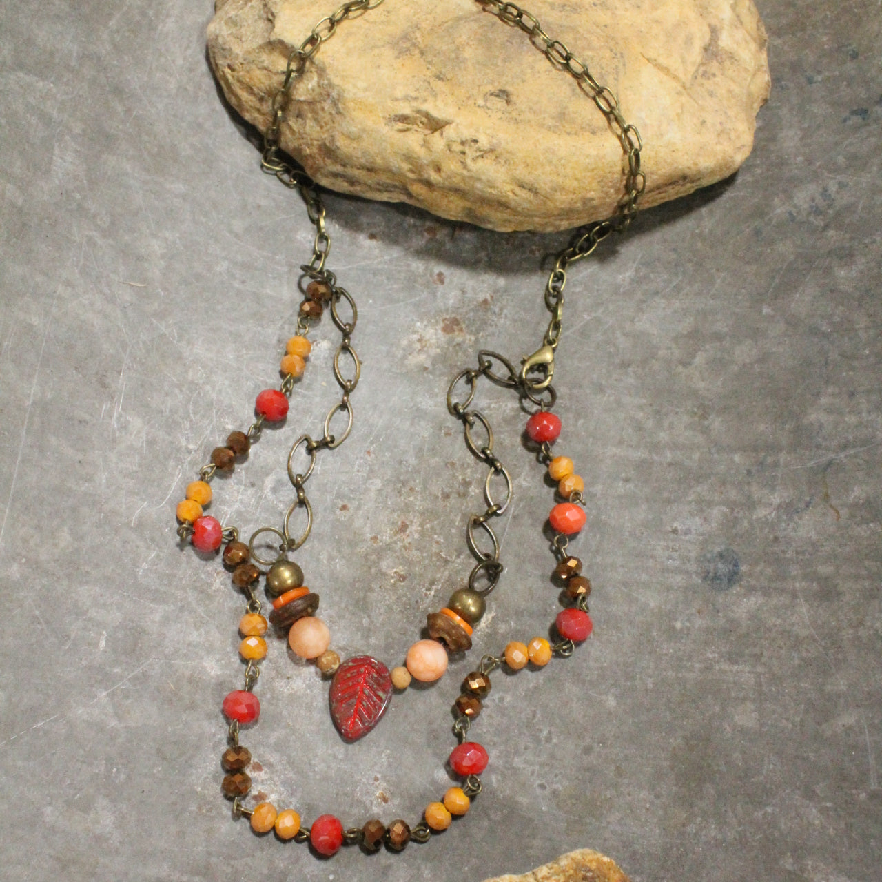 All The Feels Of Autumn Layered Necklace