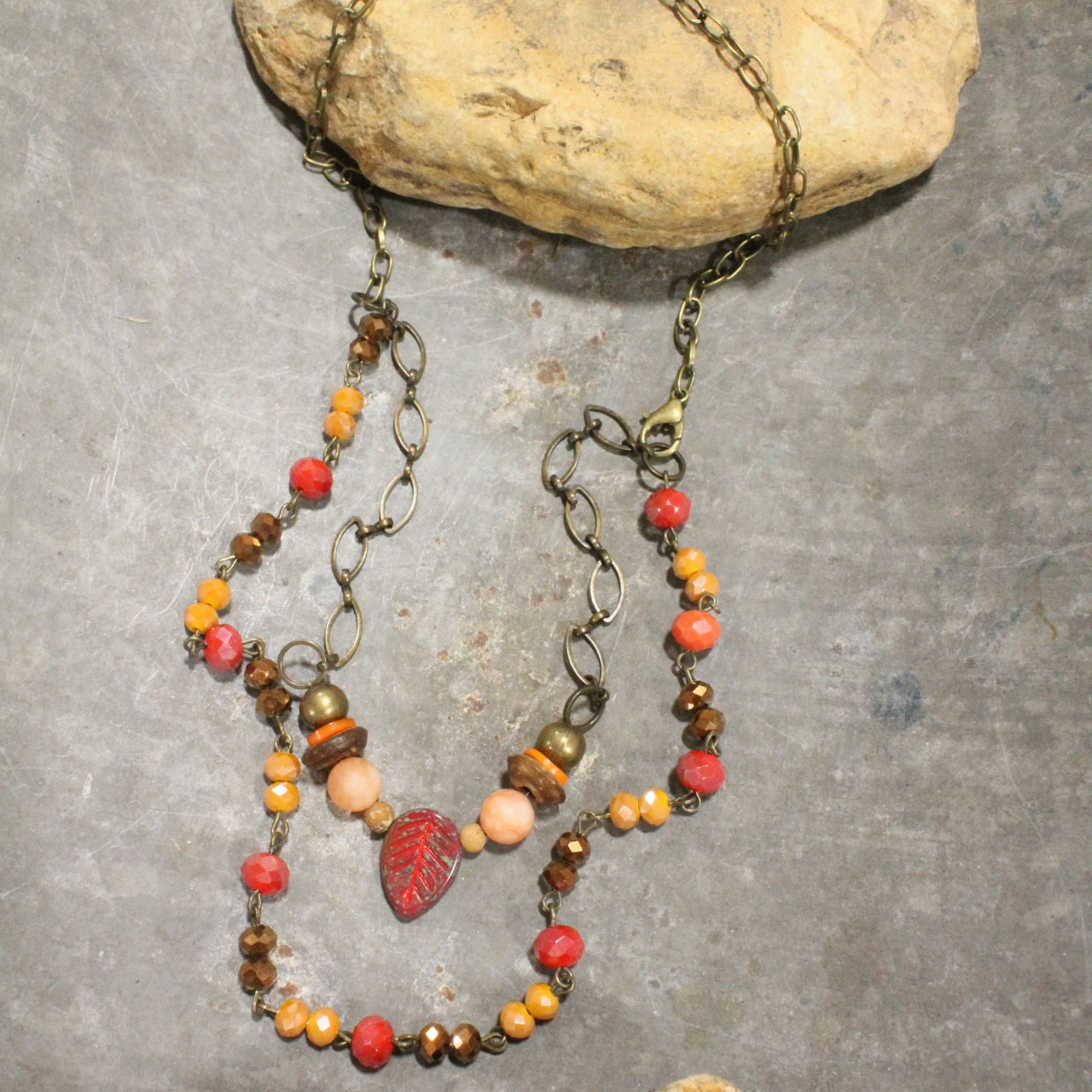 All The Feels Of Autumn Layered Necklace