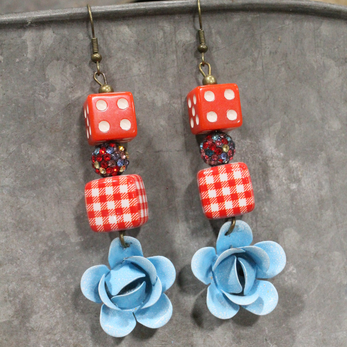 Dazzling Deer Dangle Earrings
