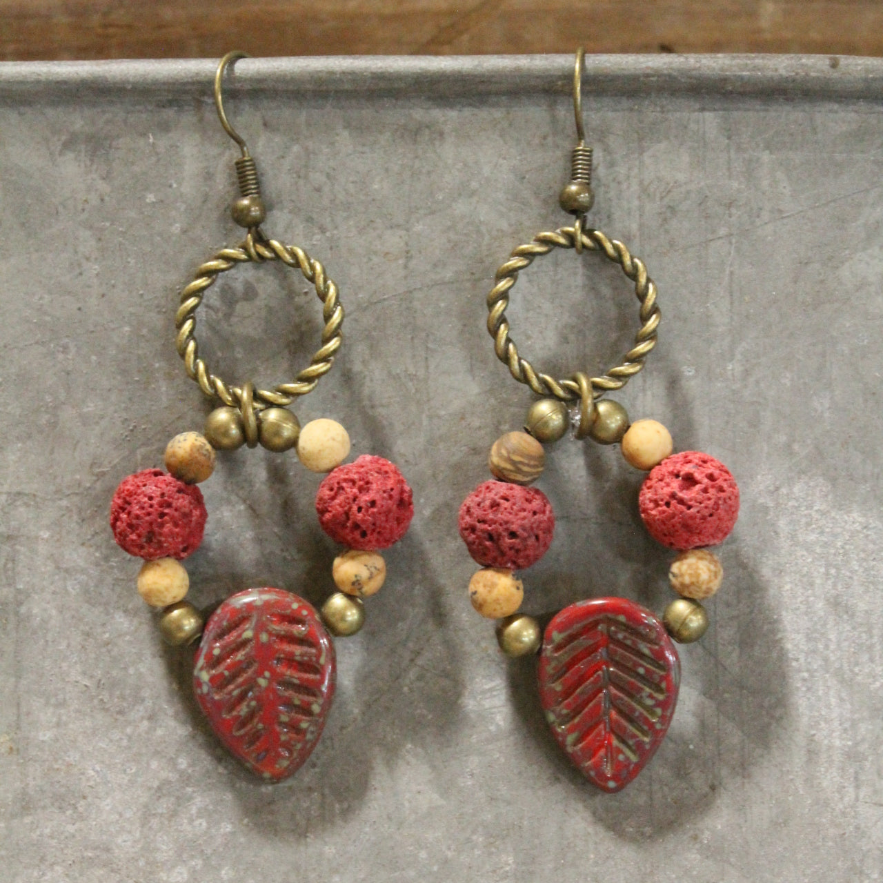 All The Feels Of Autumn Drop Earrings