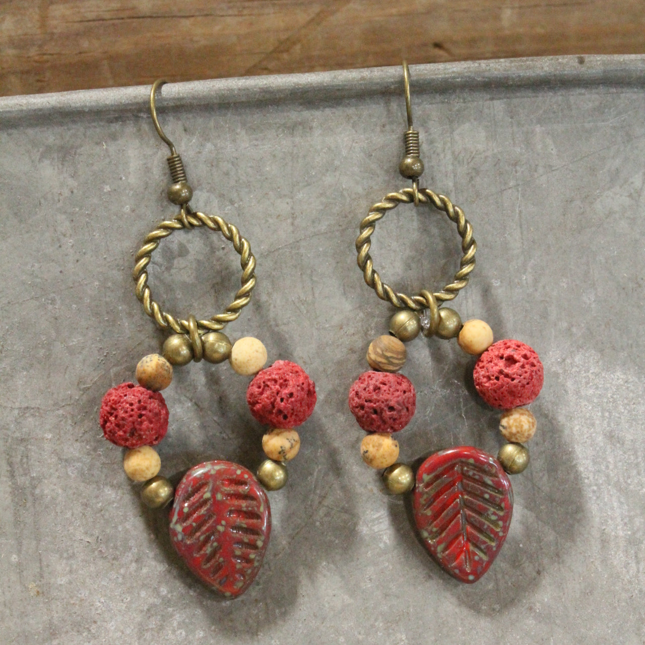 All The Feels Of Autumn Drop Earrings
