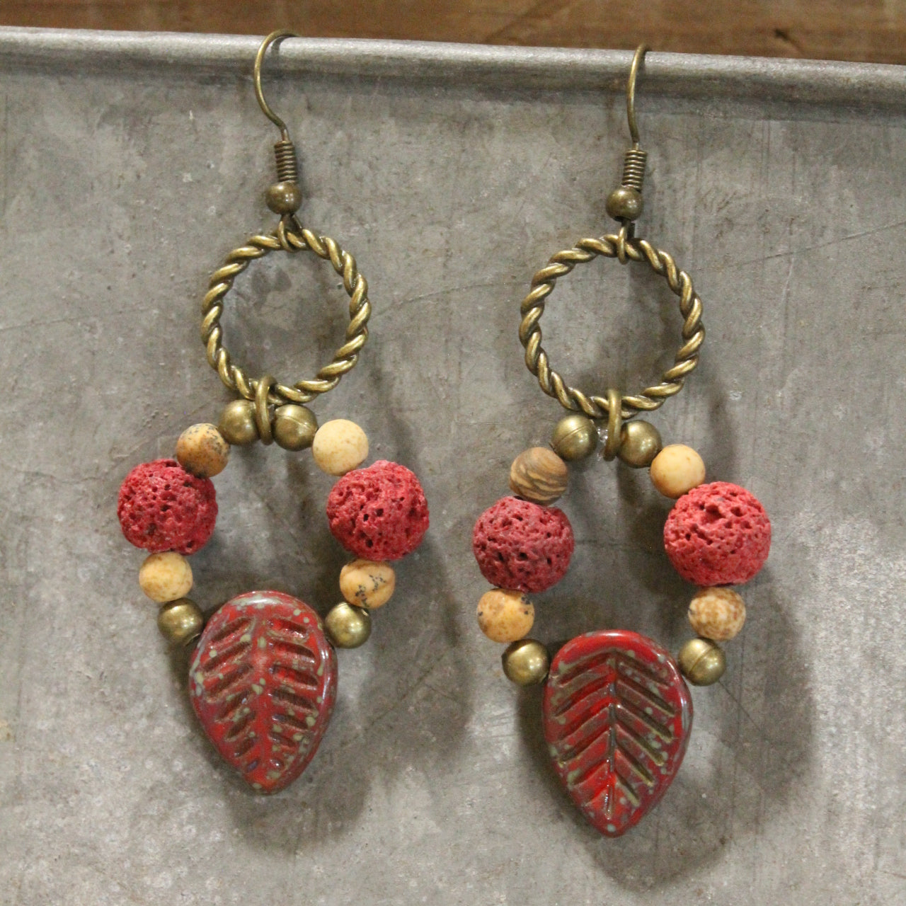 All The Feels Of Autumn Drop Earrings