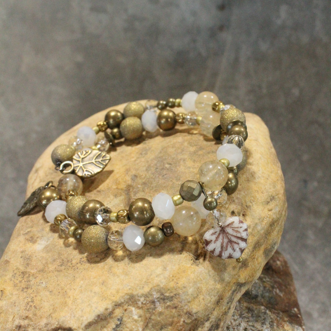 My Favorite Maple Leaf Wrap Bracelet