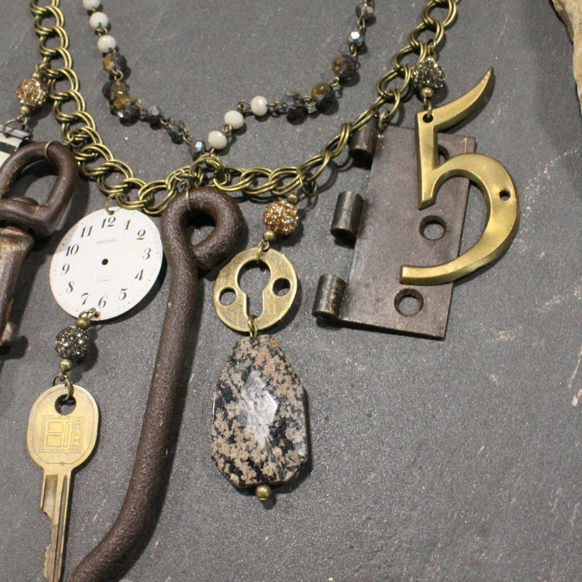 LIMITED EDITION: All Things Vintage Charm'd Necklace