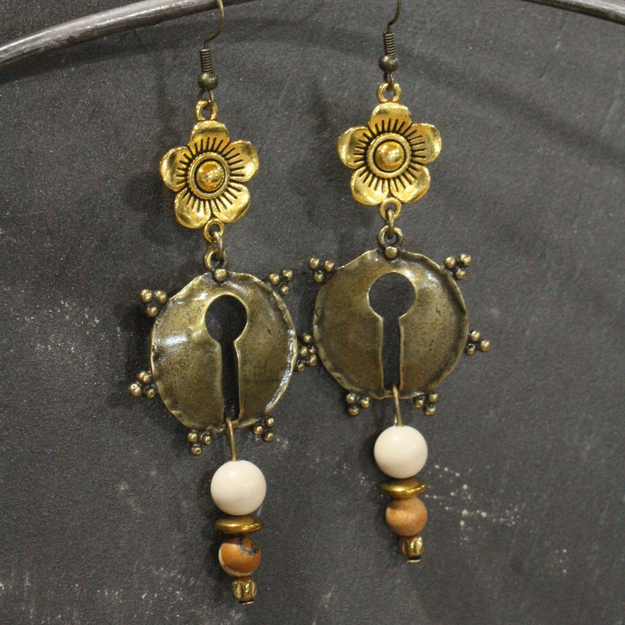 Unlock The Beauty Dangle Earrings