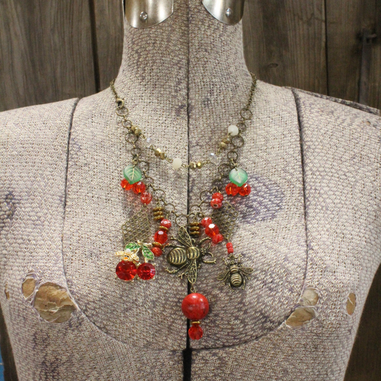 Sweet As Can Bee Charm'd Necklace