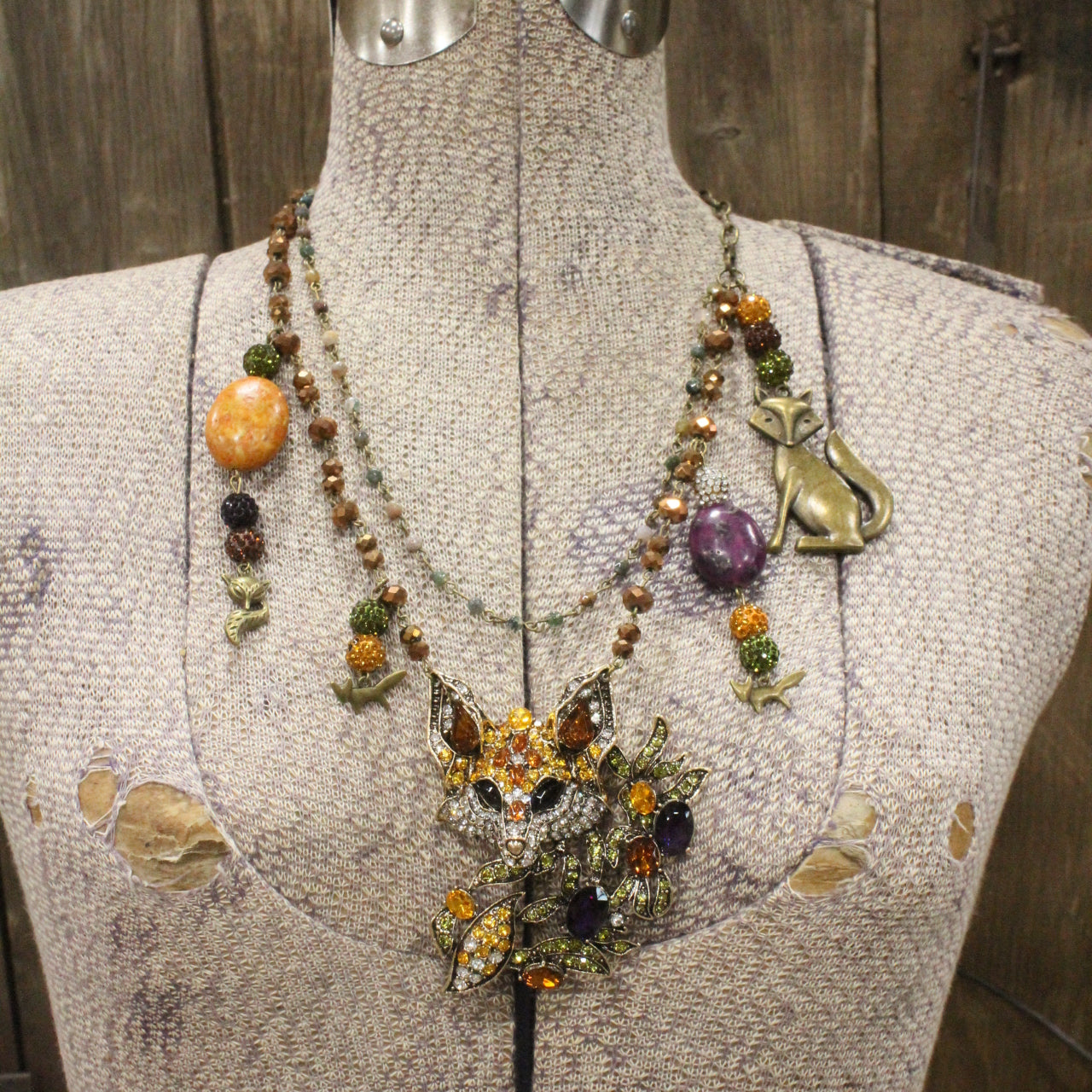 Miss Foxy Layered Necklace