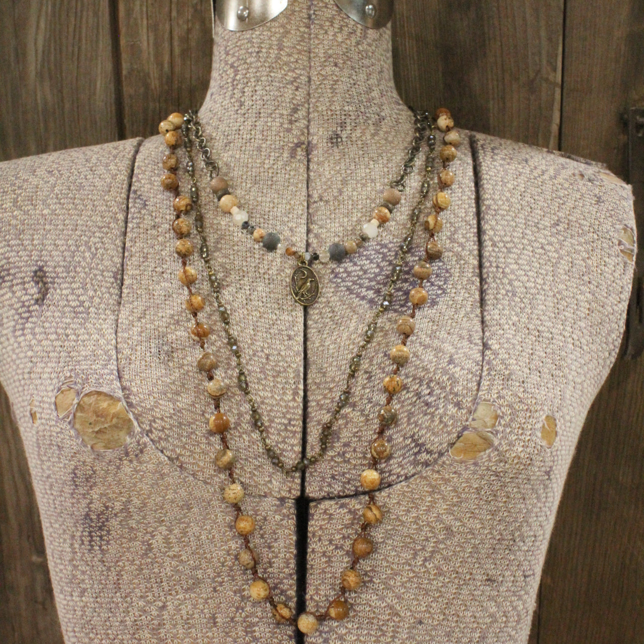 When Ravens Fly Layered Necklace