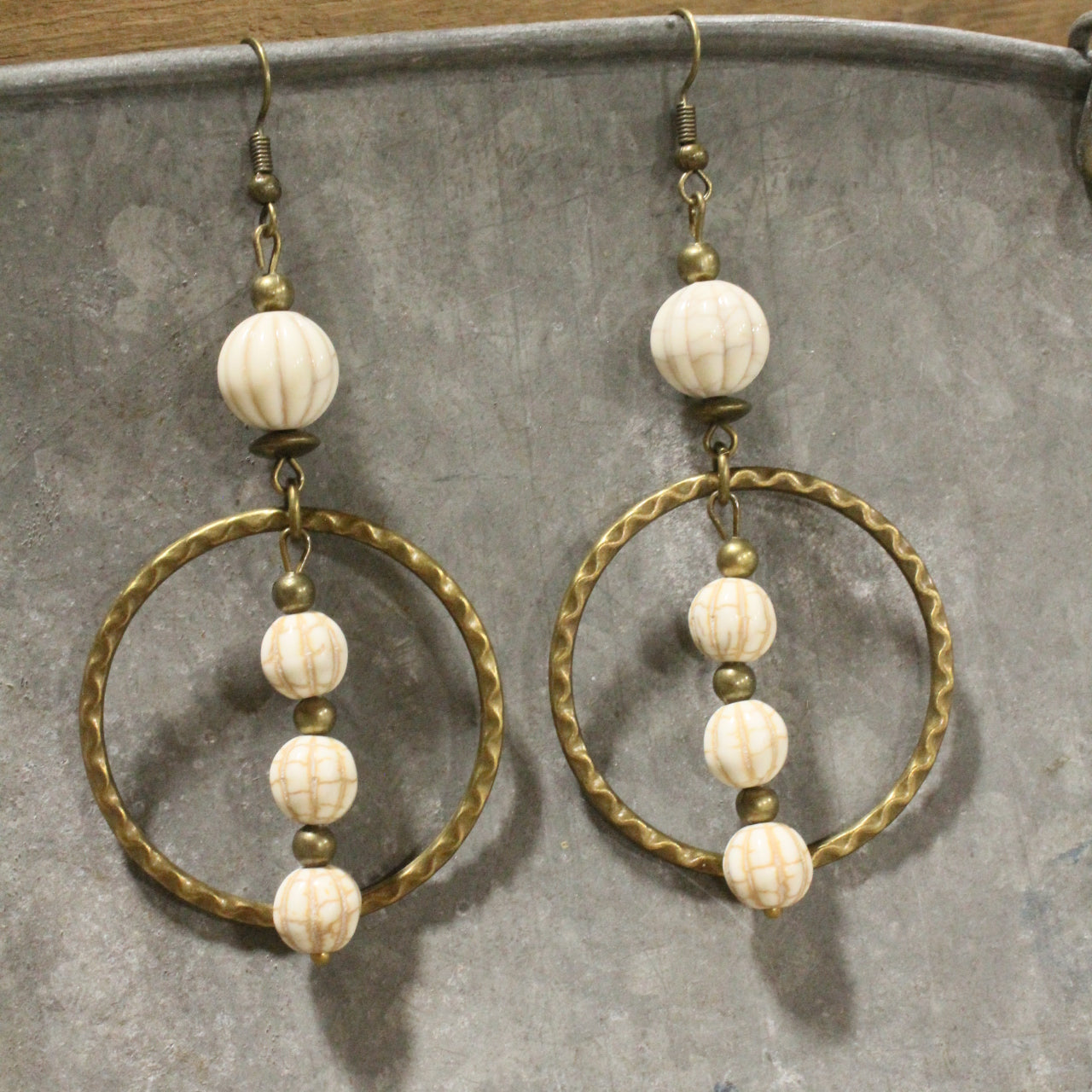 Meet Me In The Pumpkin Patch Dangle Drop Earrings