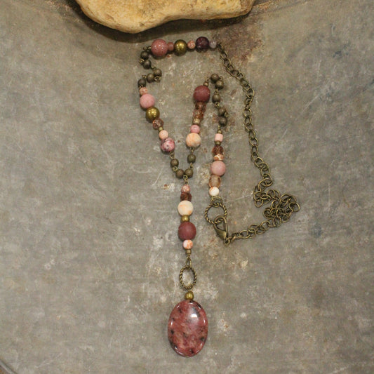 Hidden Treasure Drop Pendant Necklace