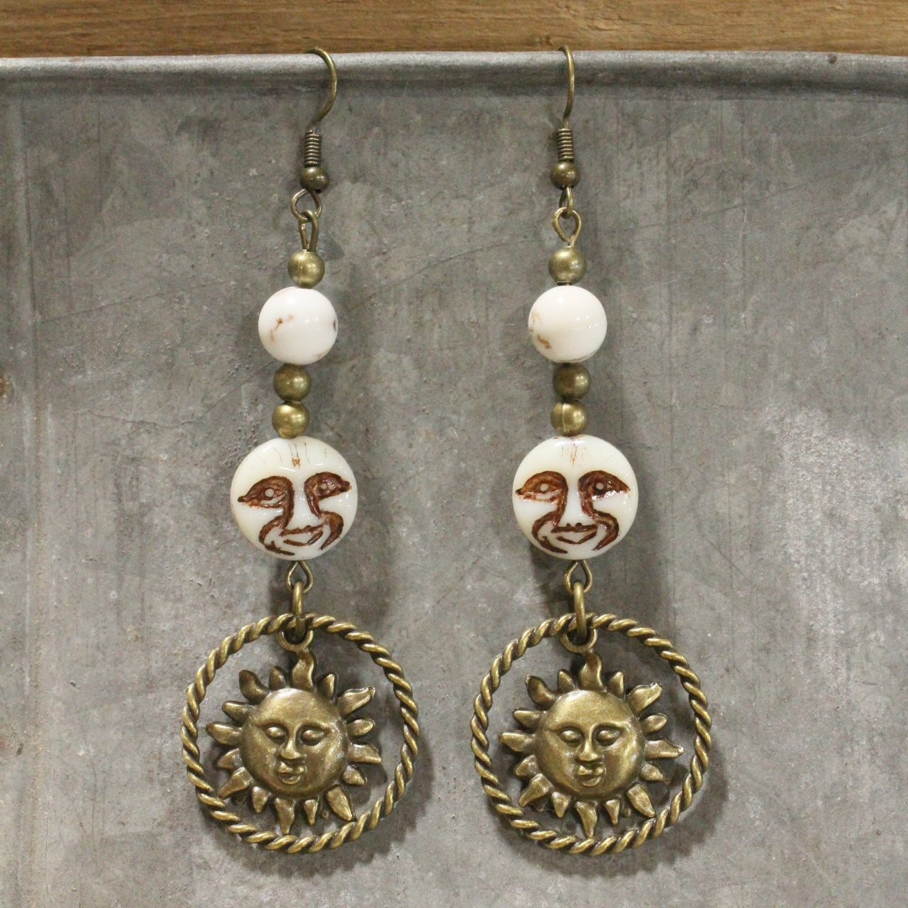 Early Morning Sunrise Dangle Drop Earrings