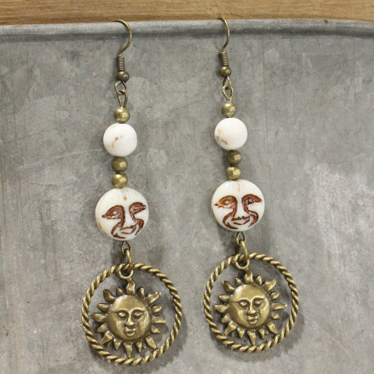 Early Morning Sunrise Dangle Drop Earrings