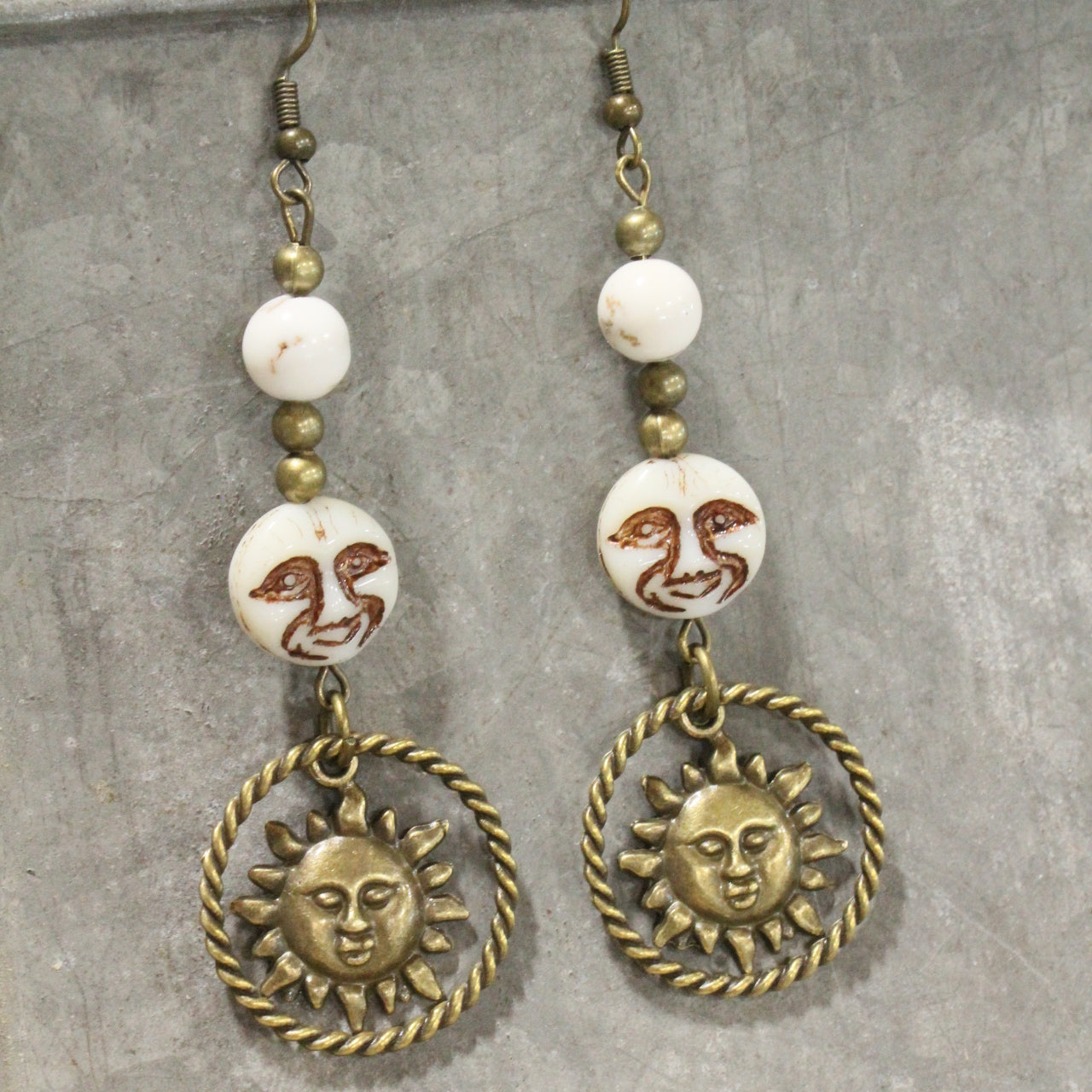 Early Morning Sunrise Dangle Drop Earrings
