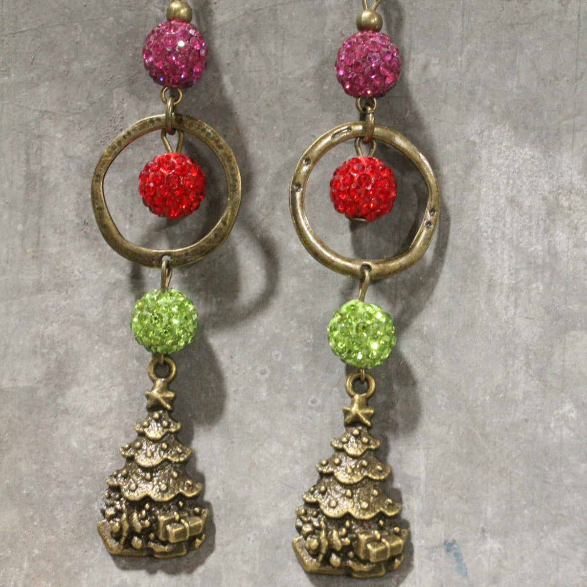 Countdown To Christmas Dangle Earrings