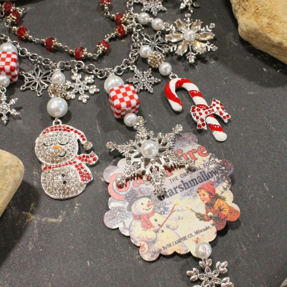 All Things Snow Charm'd Necklace