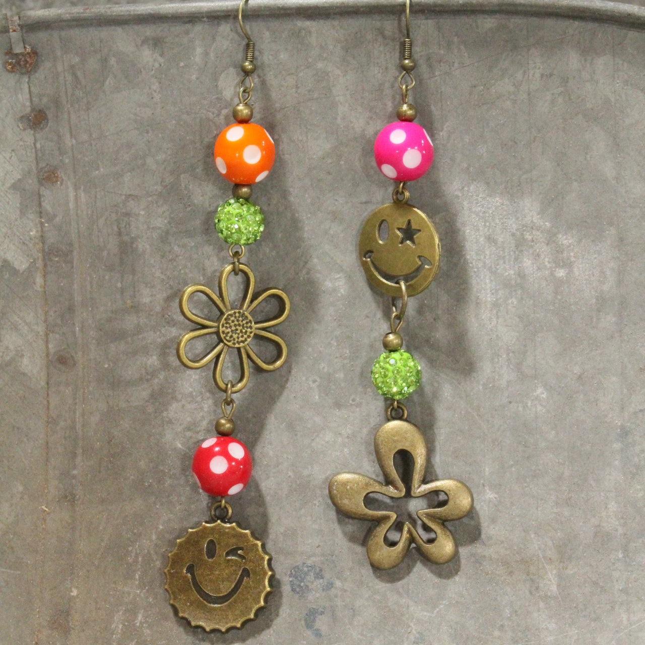Just Say Cheese Dangle Earrings