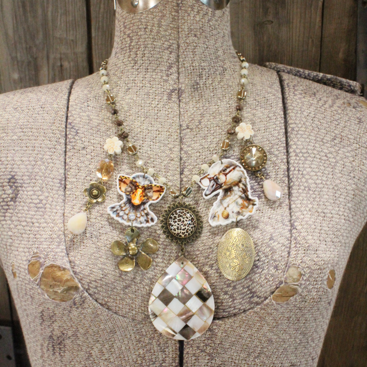 Crazy Goose Days Charm'd Necklace
