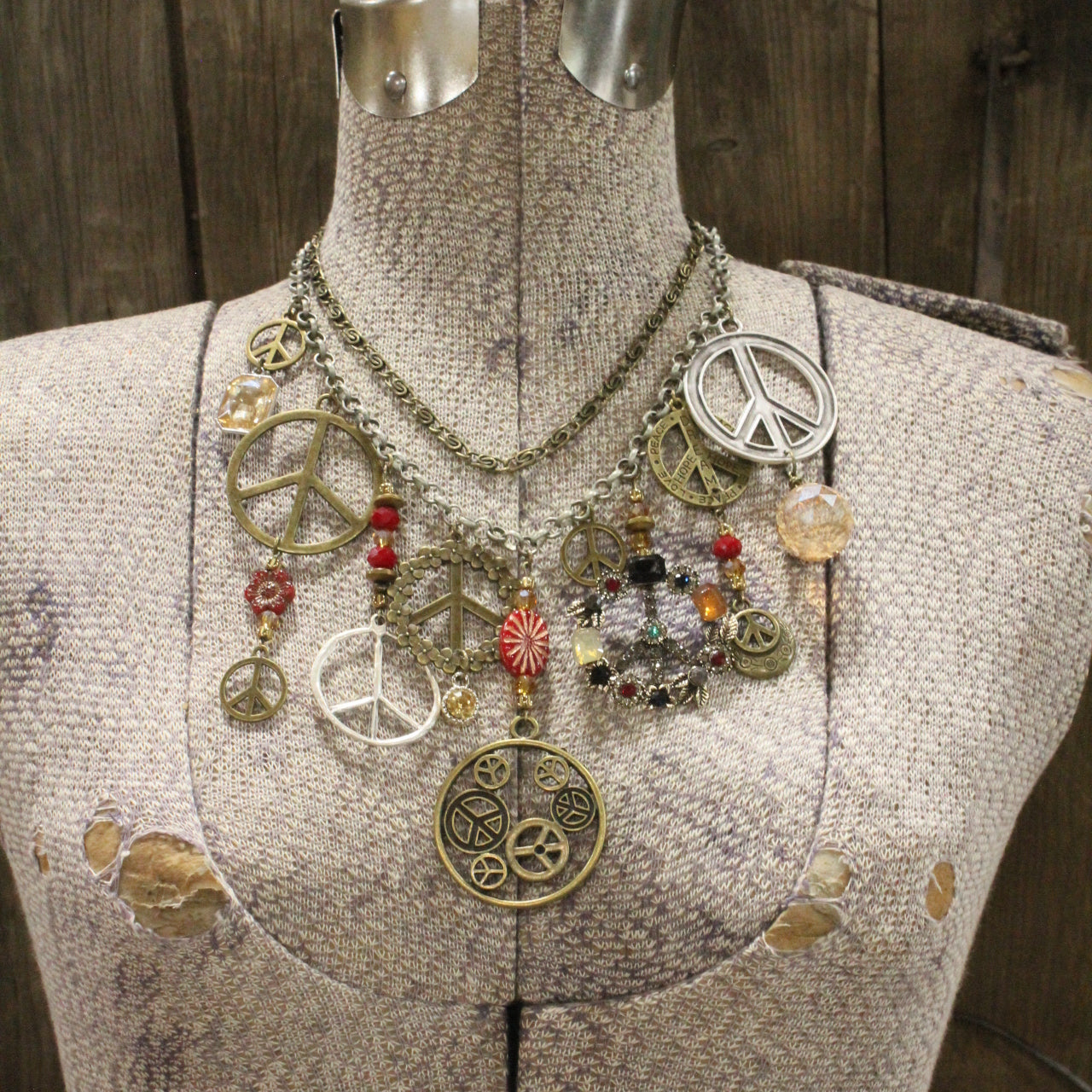 Peace & Love Charm’d Necklace