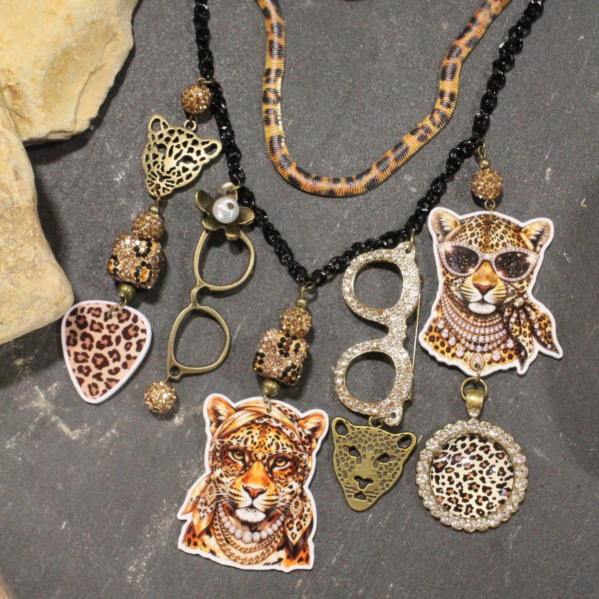 Crazy Cat Days Charm'd Necklace