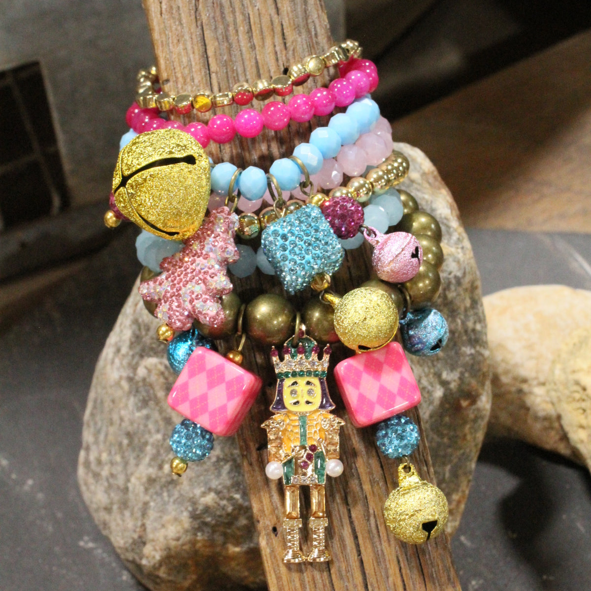 Nutcracker Parade Charm'd Bracelet Set
