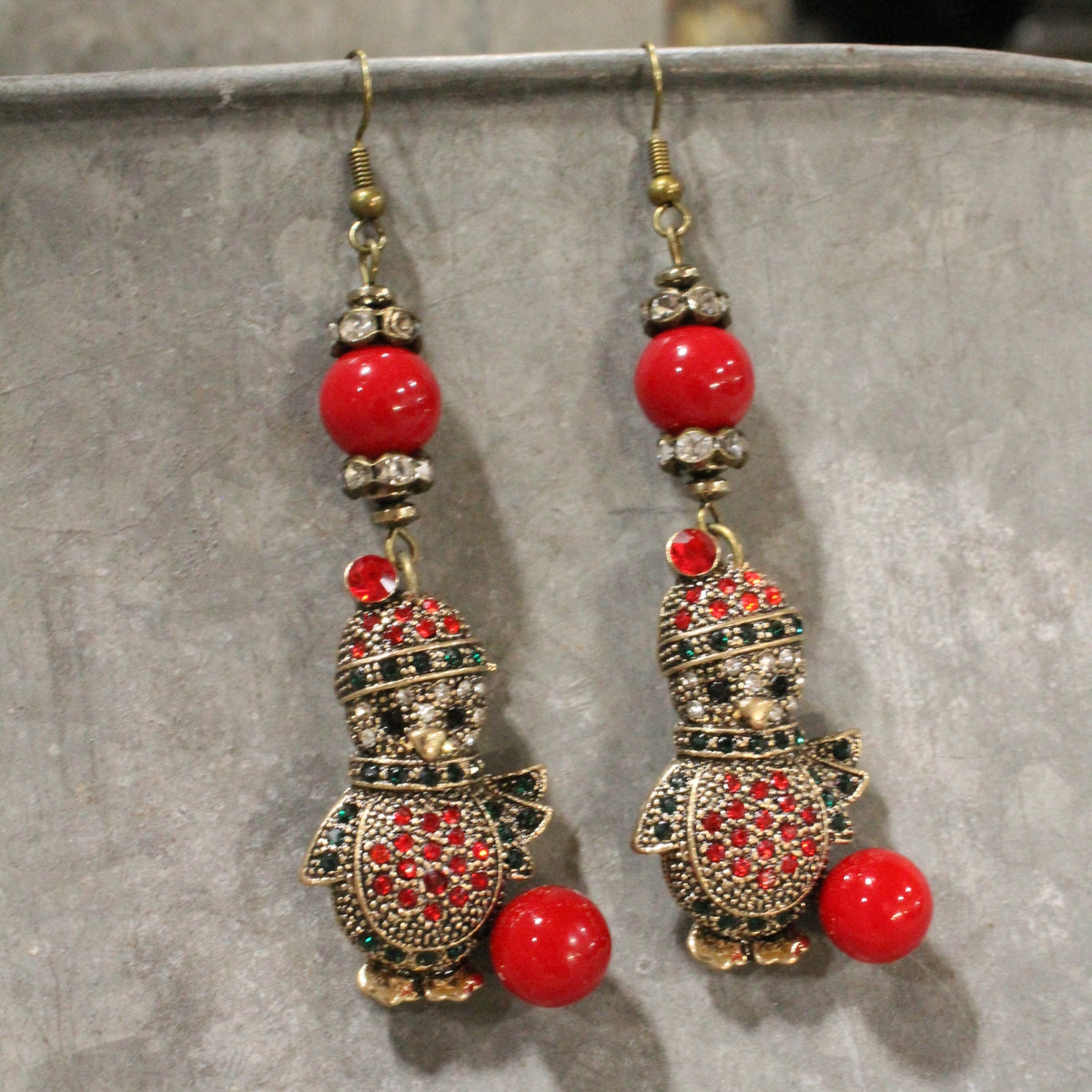 Penquin Power Dangle Earrings