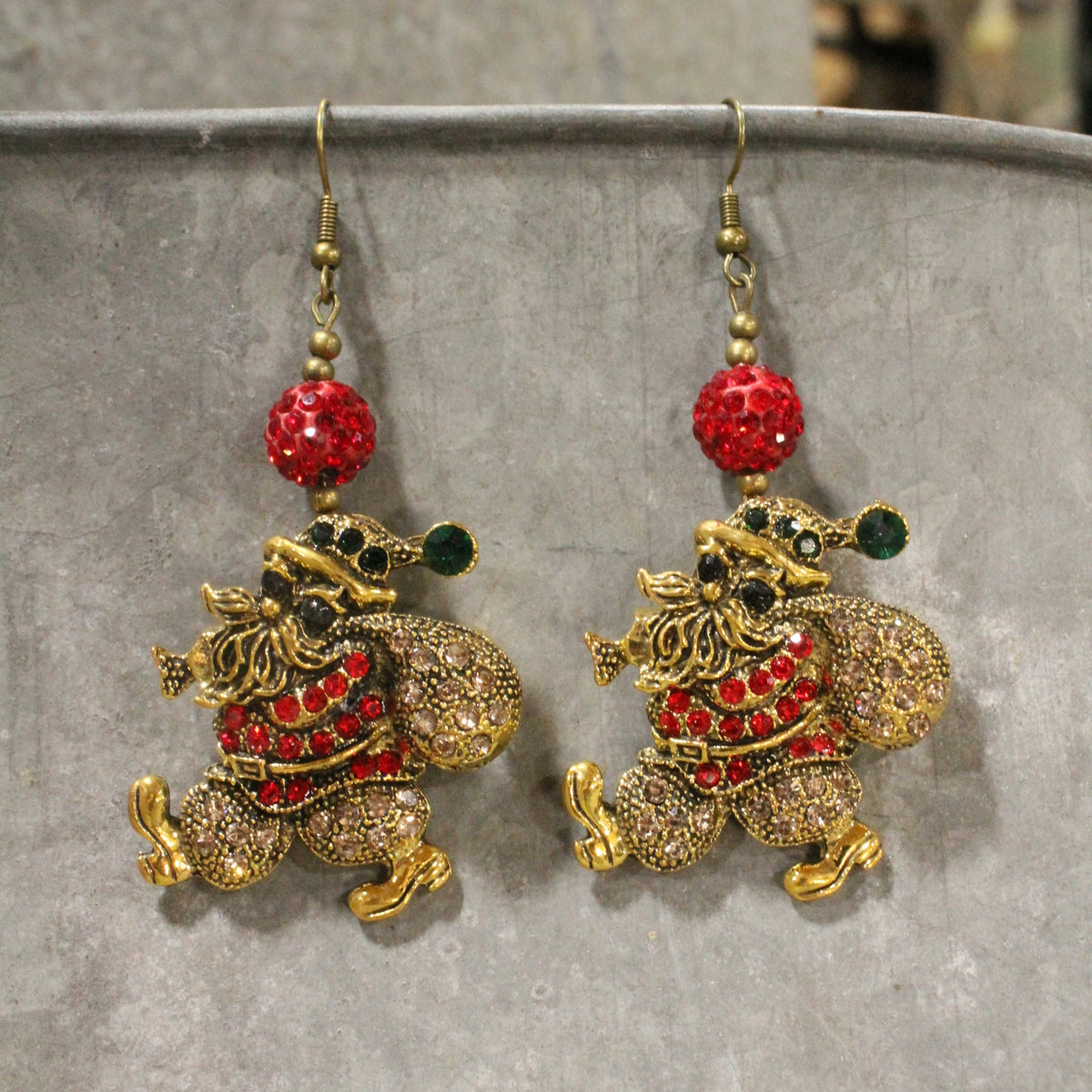 The Night Before Christmas Dangle Earrings