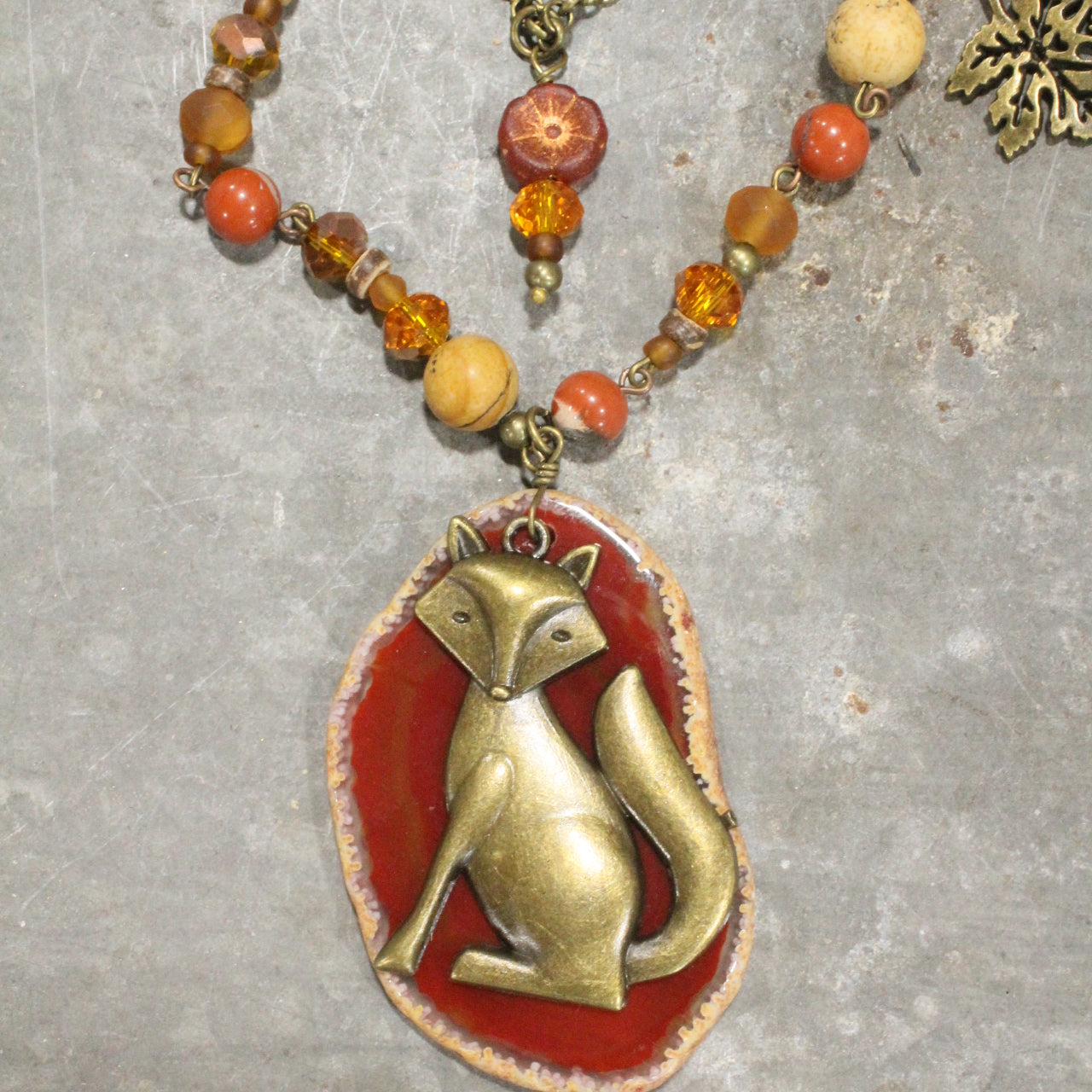 Foxy Fall Layered Necklace