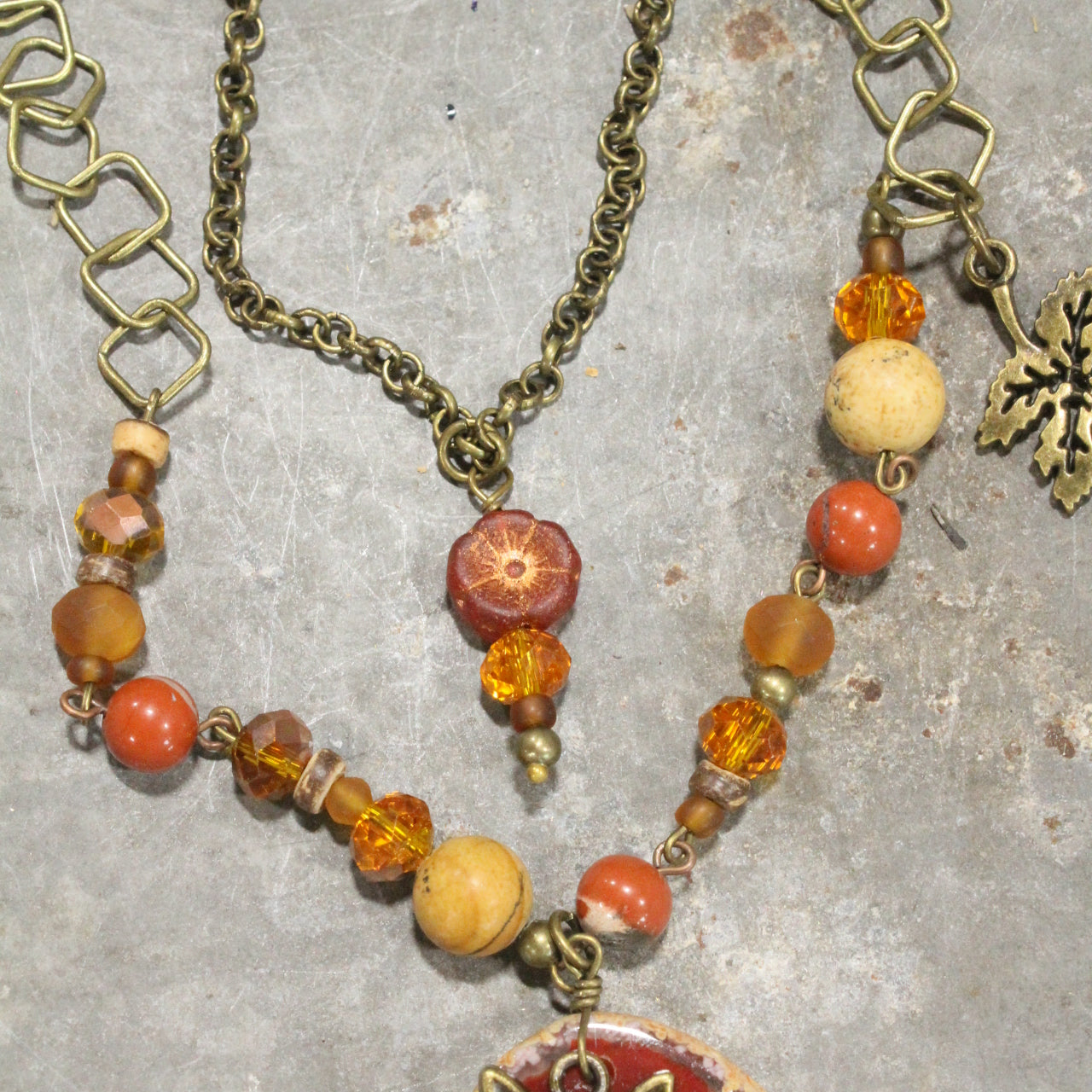Foxy Fall Layered Necklace