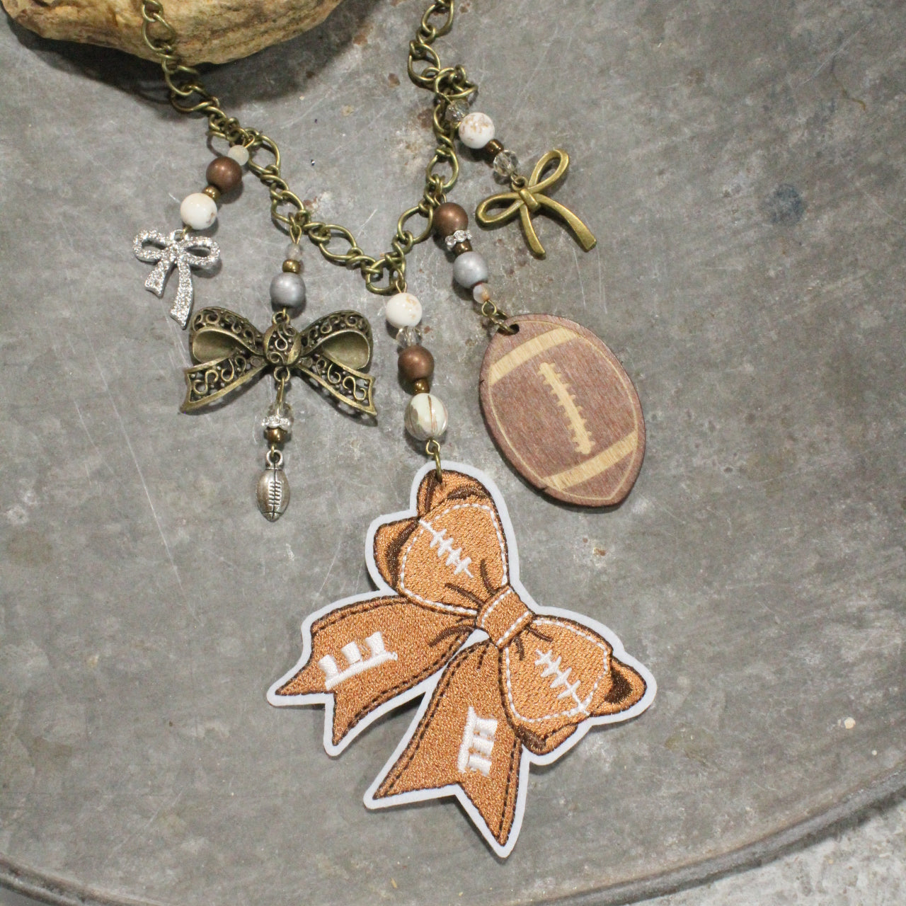 Touchdown Supporter Charm'd Necklace