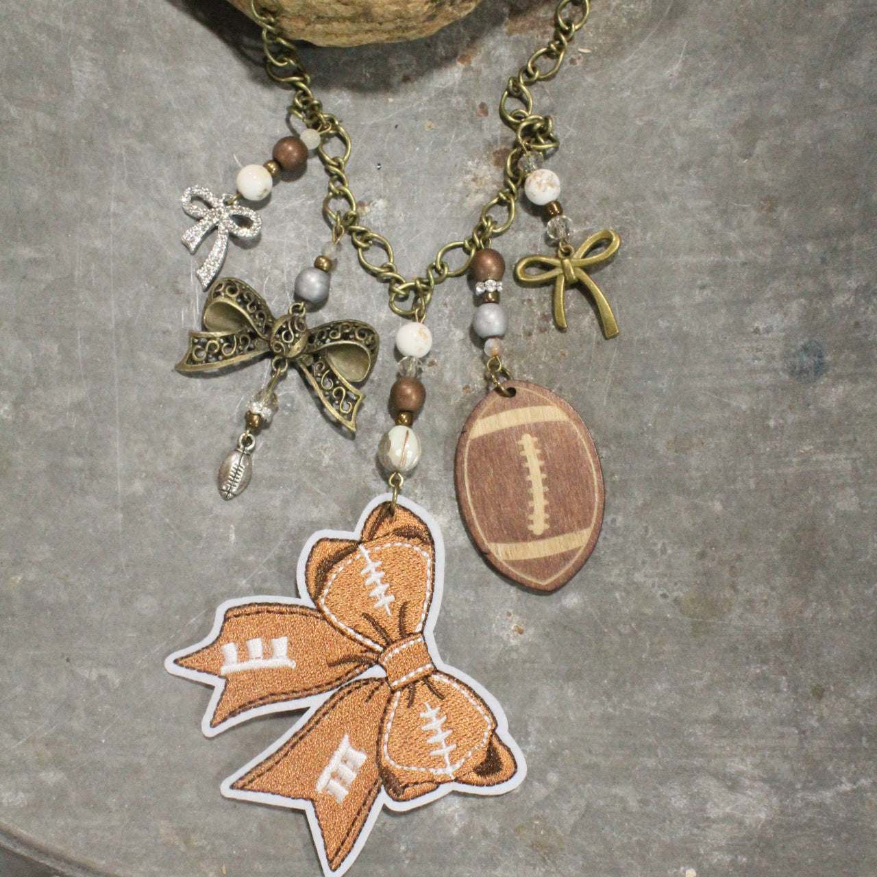 Touchdown Supporter Charm'd Necklace