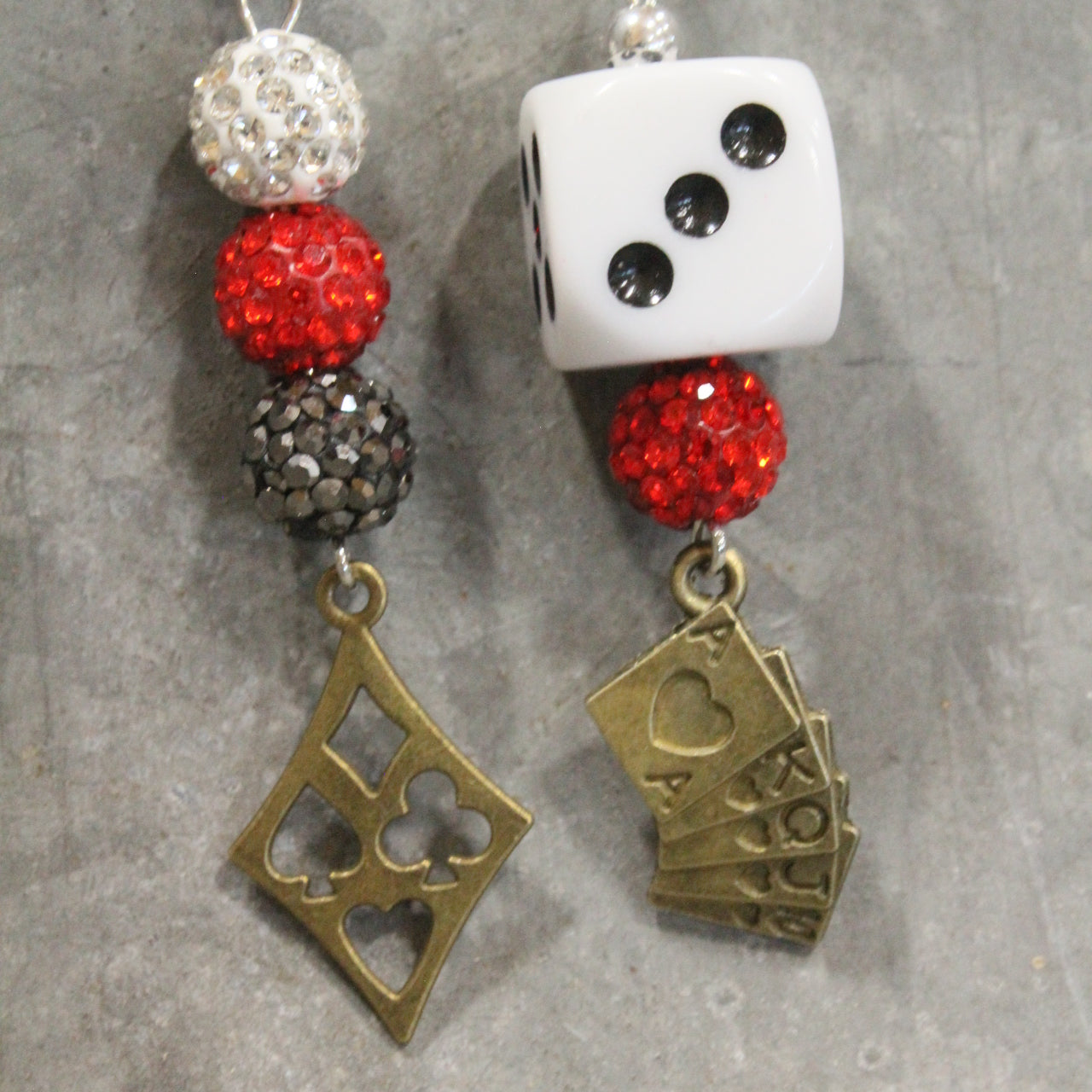 Name Your Suit Dangle Earrings