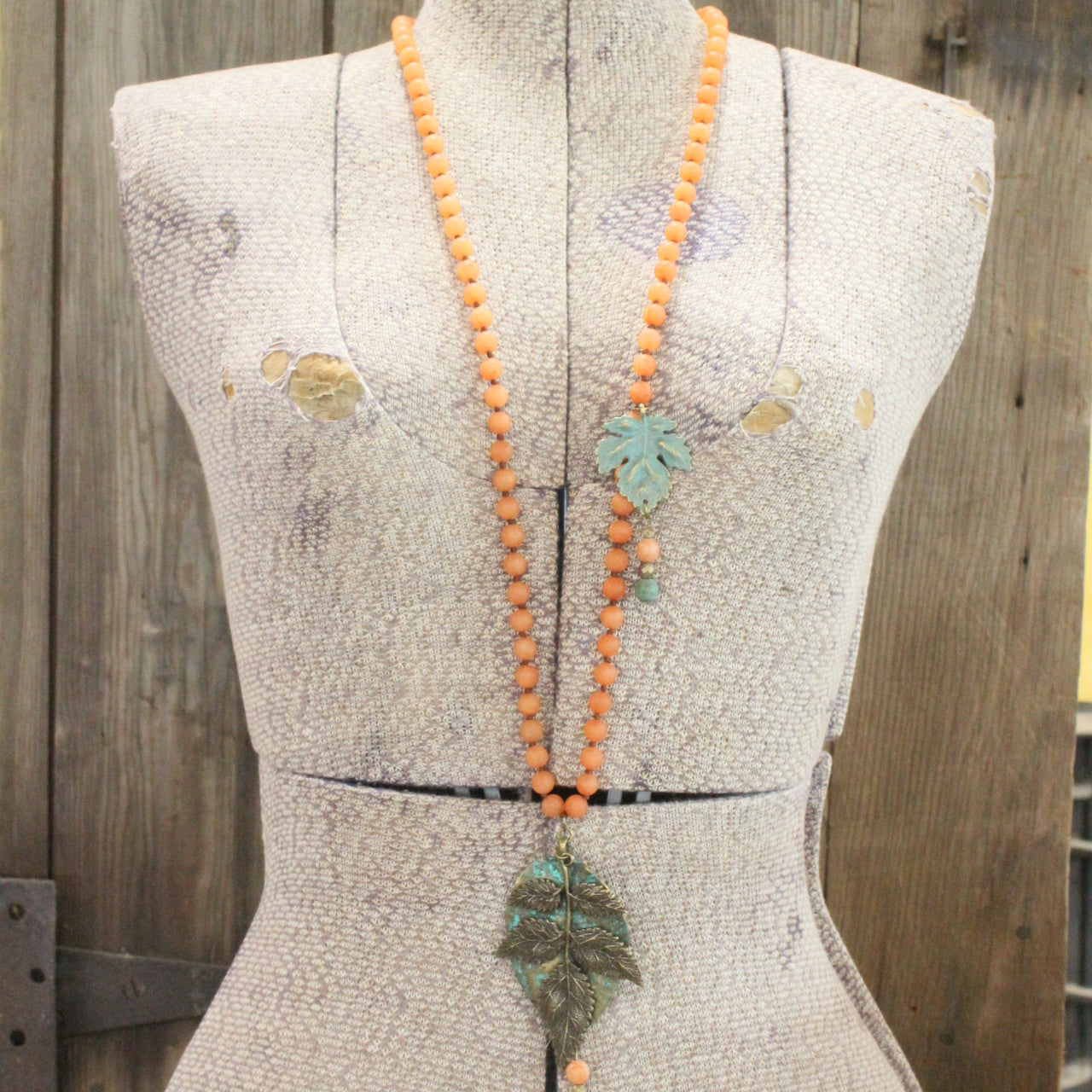 Falling Into Leaves Necklace