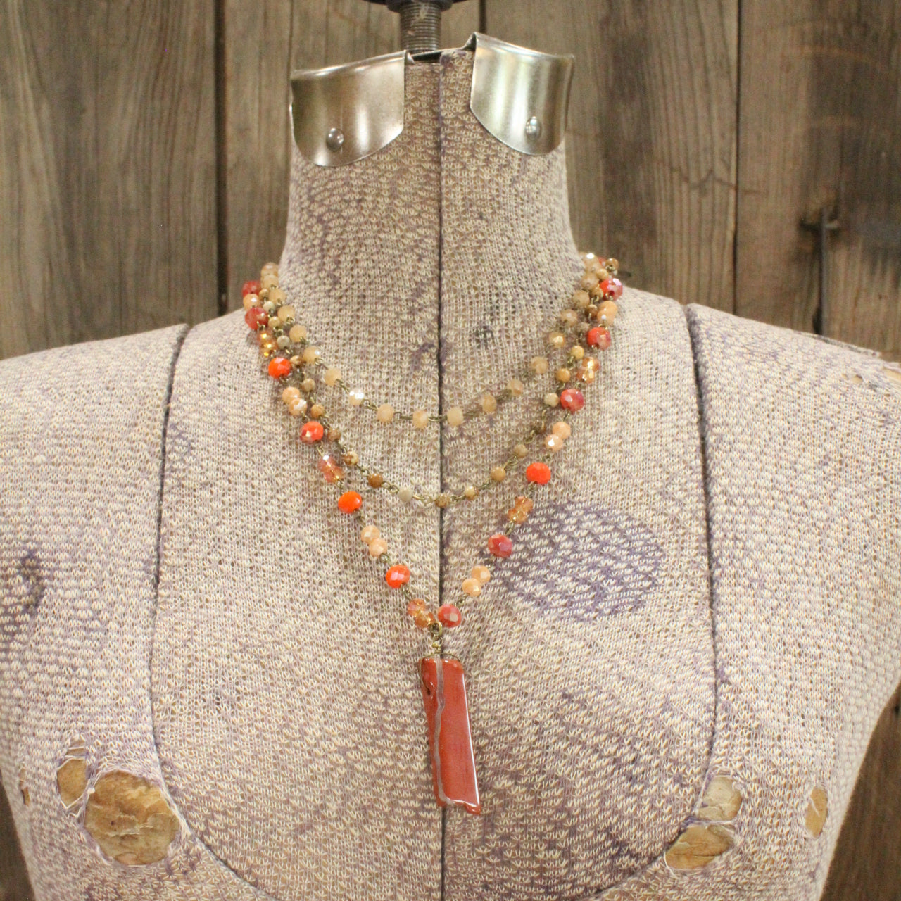 Rusty Relics Layered Necklace