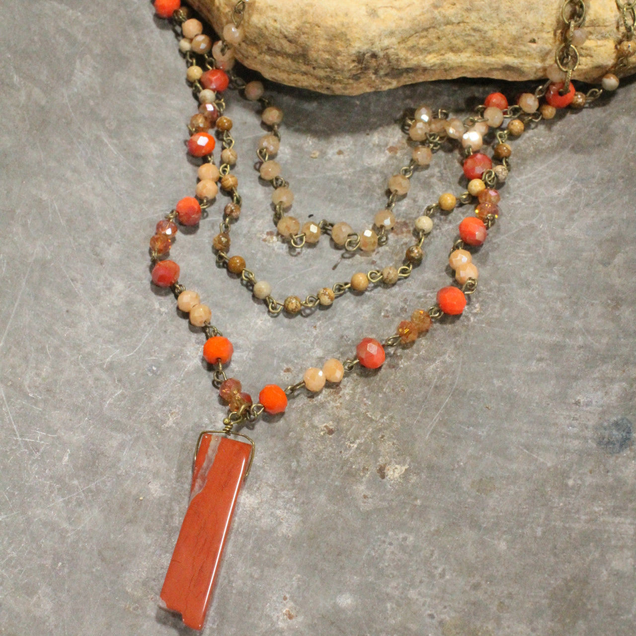 Rusty Relics Layered Necklace