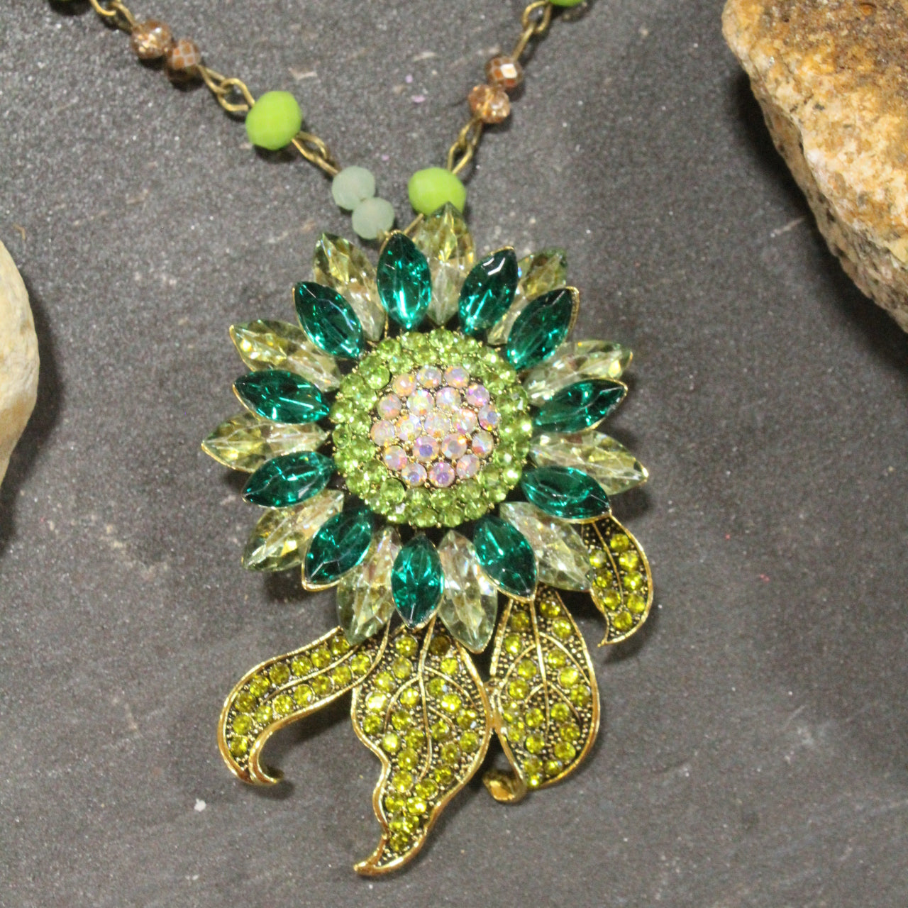 Waking Up With Flowers Layered Necklace